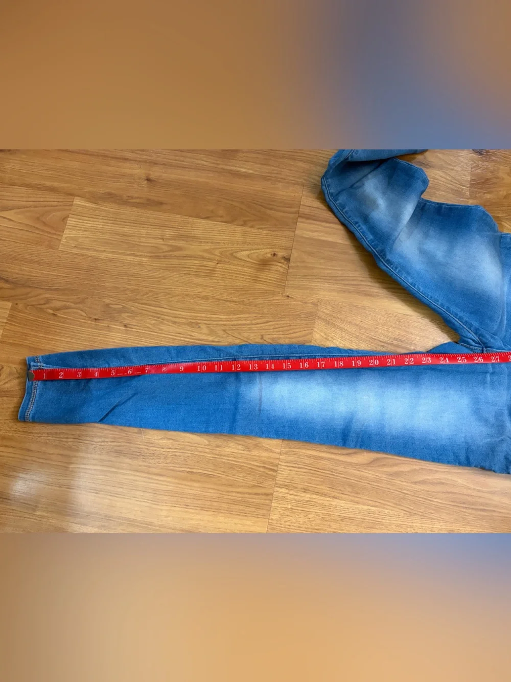Old Navy Girls 14 Jeggings Blue Denim Stretch Skinny Jeans Kid Pants Medium-Wash